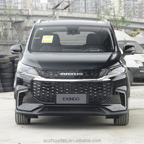 China In stock SAIC electric car vehicle 56 seats mpv MAXUS EUNIQ 5 used car high quality new energy car for business use van